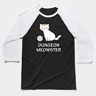 Dungeon Meowster Baseball T-Shirt